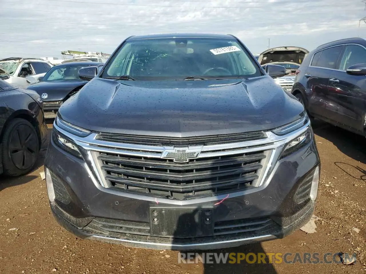 5 Photograph of a damaged car 3GNAXKEV7NS206987 CHEVROLET EQUINOX 2022