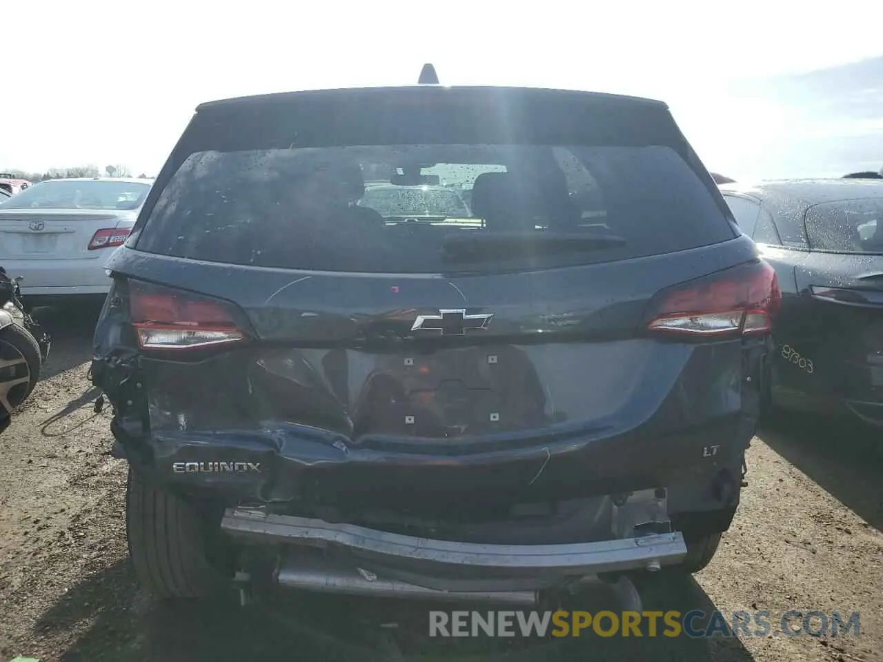 6 Photograph of a damaged car 3GNAXKEV7NS206987 CHEVROLET EQUINOX 2022
