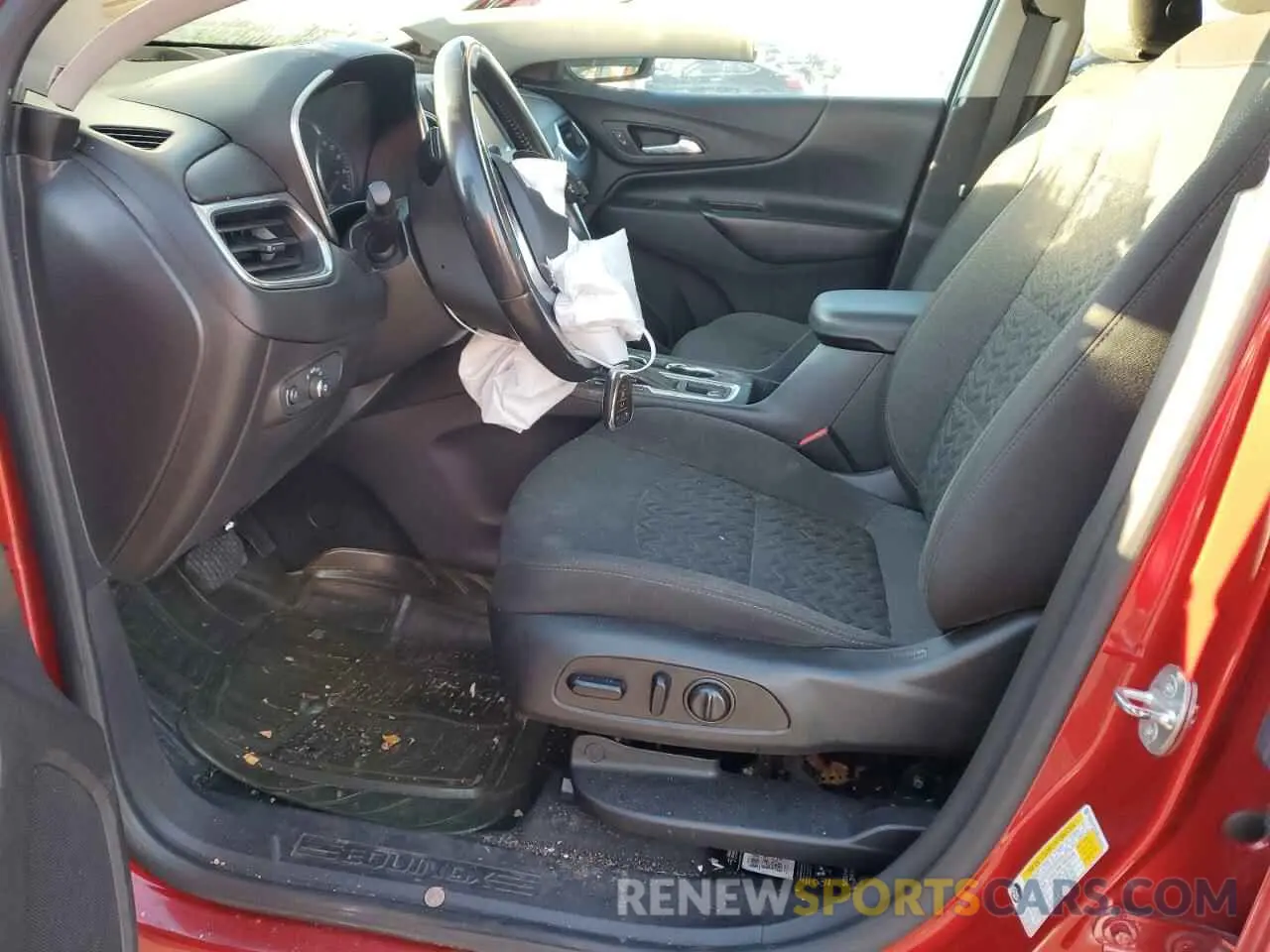 7 Photograph of a damaged car 3GNAXKEV8NL116452 CHEVROLET EQUINOX 2022