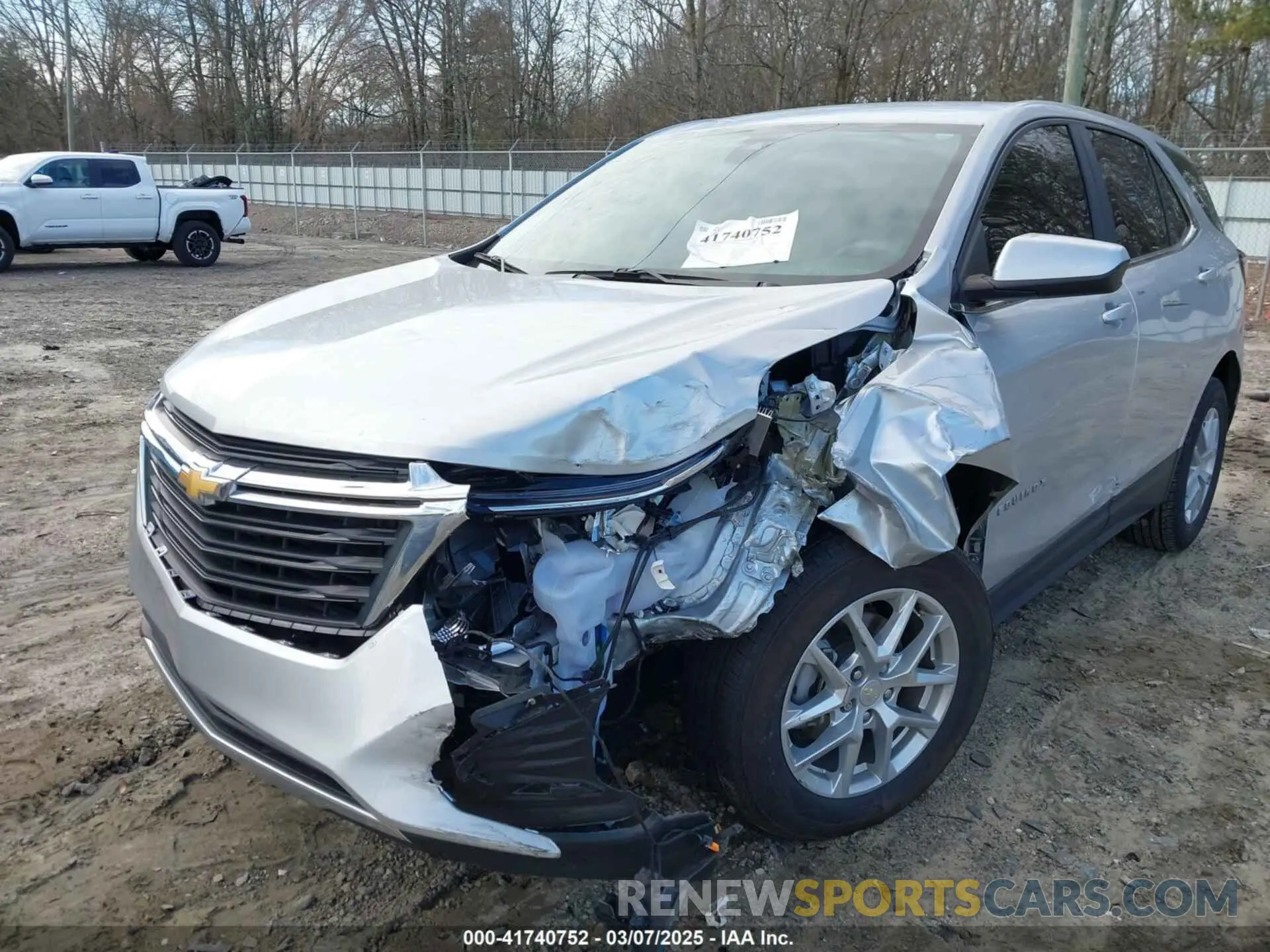 6 Photograph of a damaged car 3GNAXKEV8NL146079 CHEVROLET EQUINOX 2022