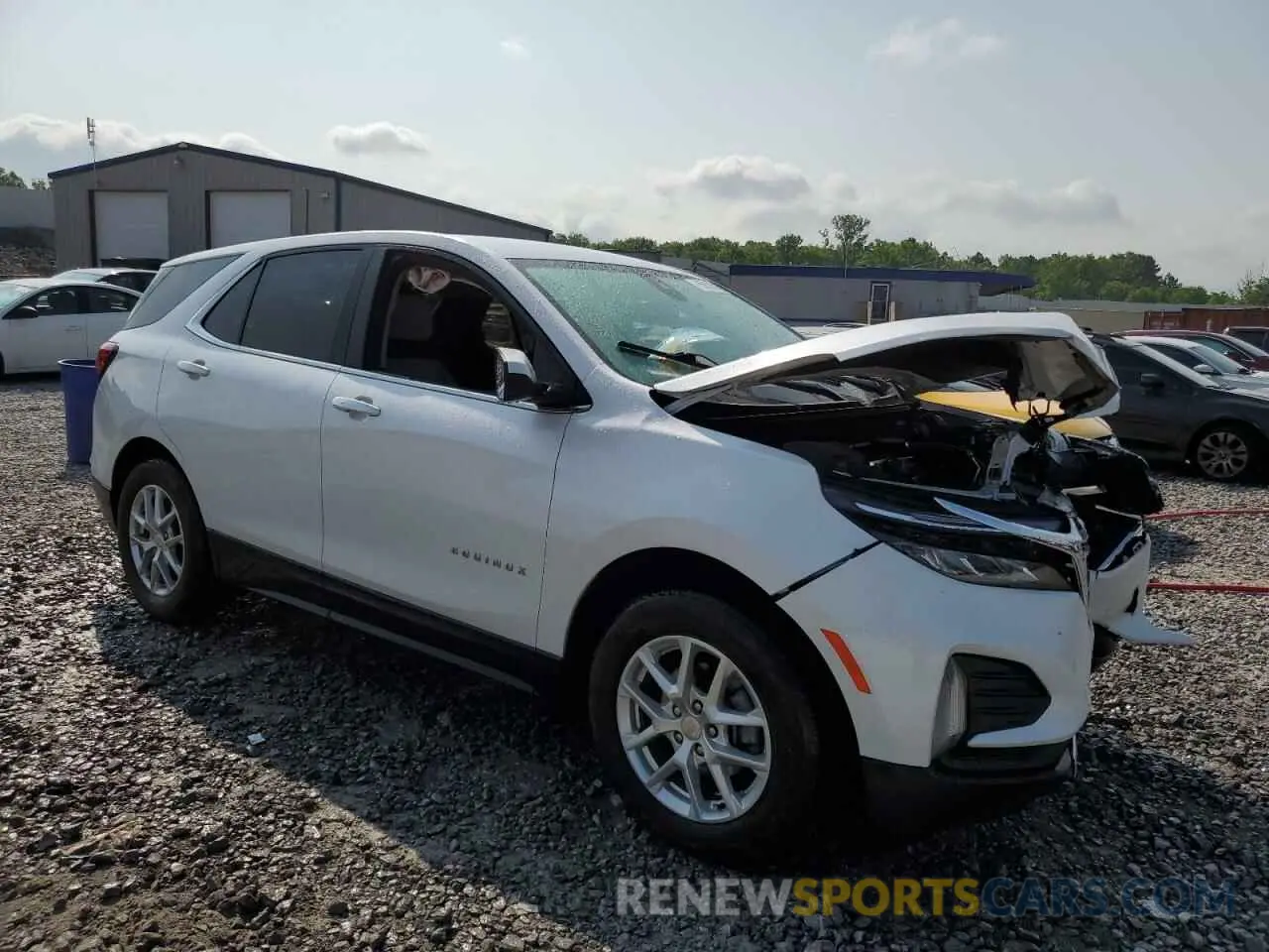 4 Photograph of a damaged car 3GNAXKEV8NL246585 CHEVROLET EQUINOX 2022