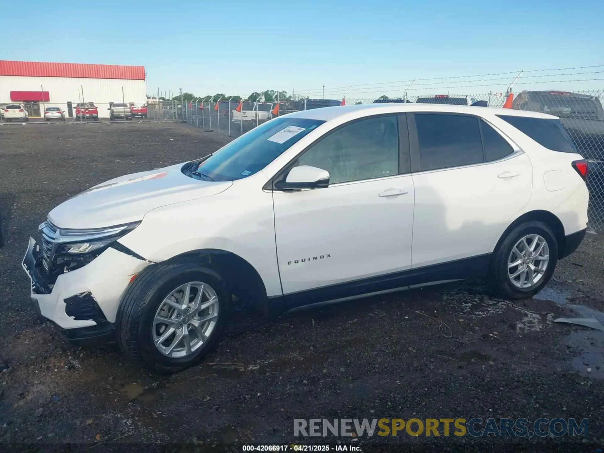 14 Photograph of a damaged car 3GNAXKEV8NL259157 CHEVROLET EQUINOX 2022