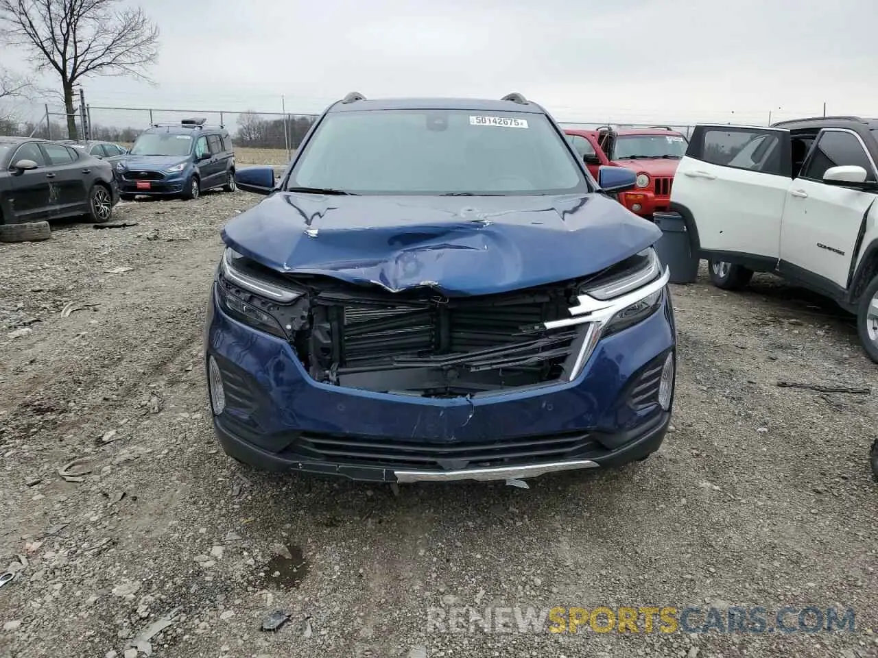 5 Photograph of a damaged car 3GNAXKEV8NL291039 CHEVROLET EQUINOX 2022