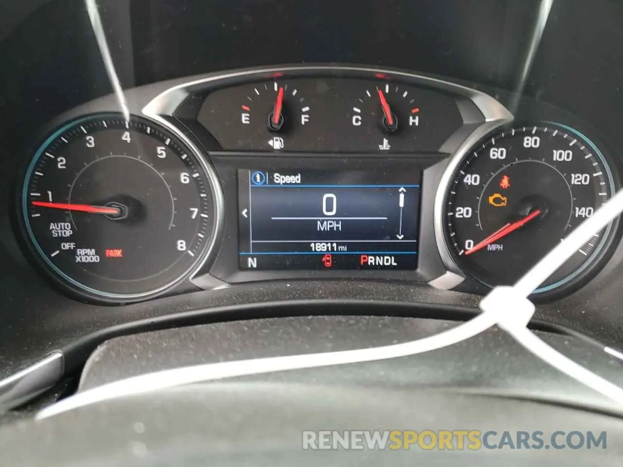 9 Photograph of a damaged car 3GNAXKEV8NL291039 CHEVROLET EQUINOX 2022
