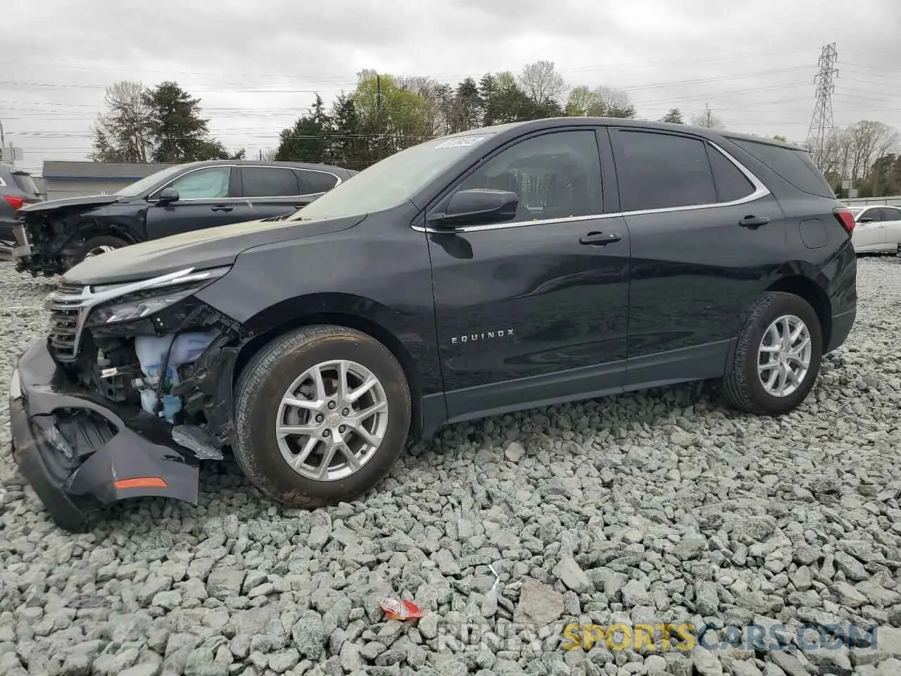 1 Photograph of a damaged car 3GNAXKEV8NL311208 CHEVROLET EQUINOX 2022