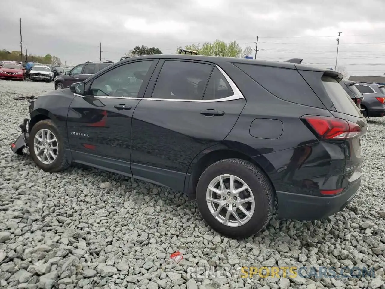2 Photograph of a damaged car 3GNAXKEV8NL311208 CHEVROLET EQUINOX 2022