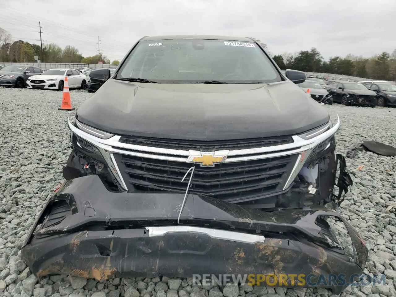 5 Photograph of a damaged car 3GNAXKEV8NL311208 CHEVROLET EQUINOX 2022