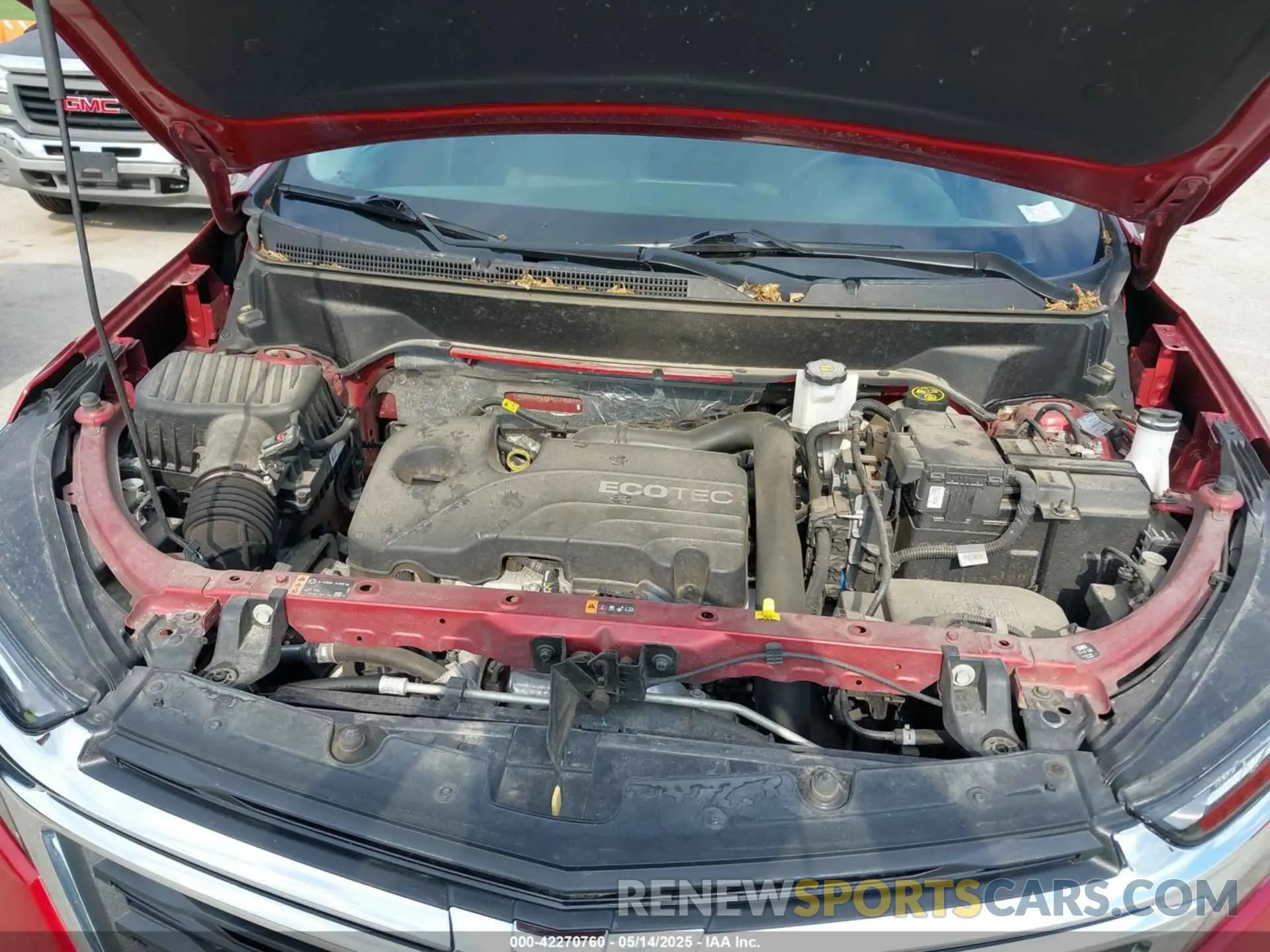 10 Photograph of a damaged car 3GNAXKEV8NS179184 CHEVROLET EQUINOX 2022