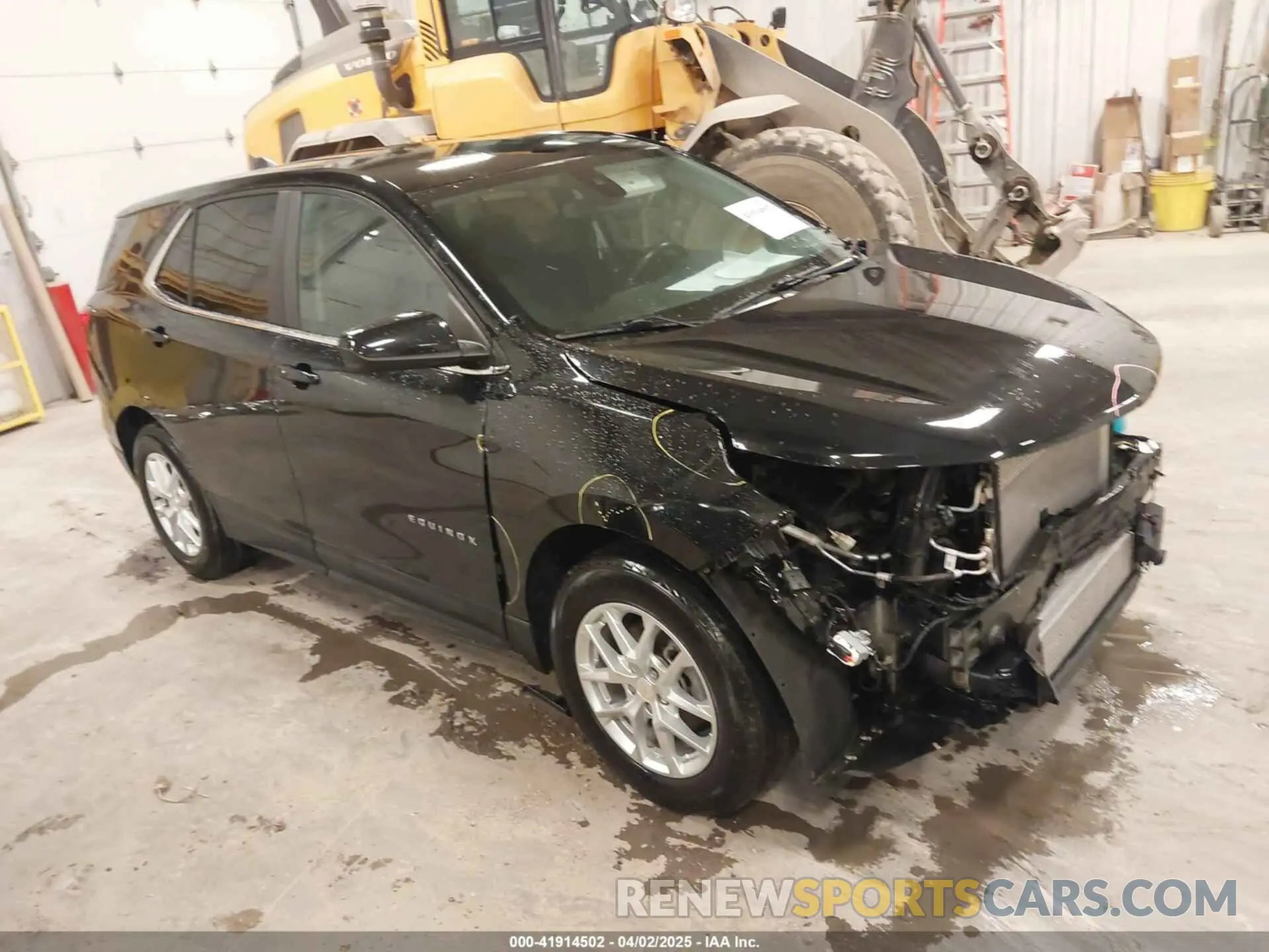 1 Photograph of a damaged car 3GNAXKEV9NL106447 CHEVROLET EQUINOX 2022