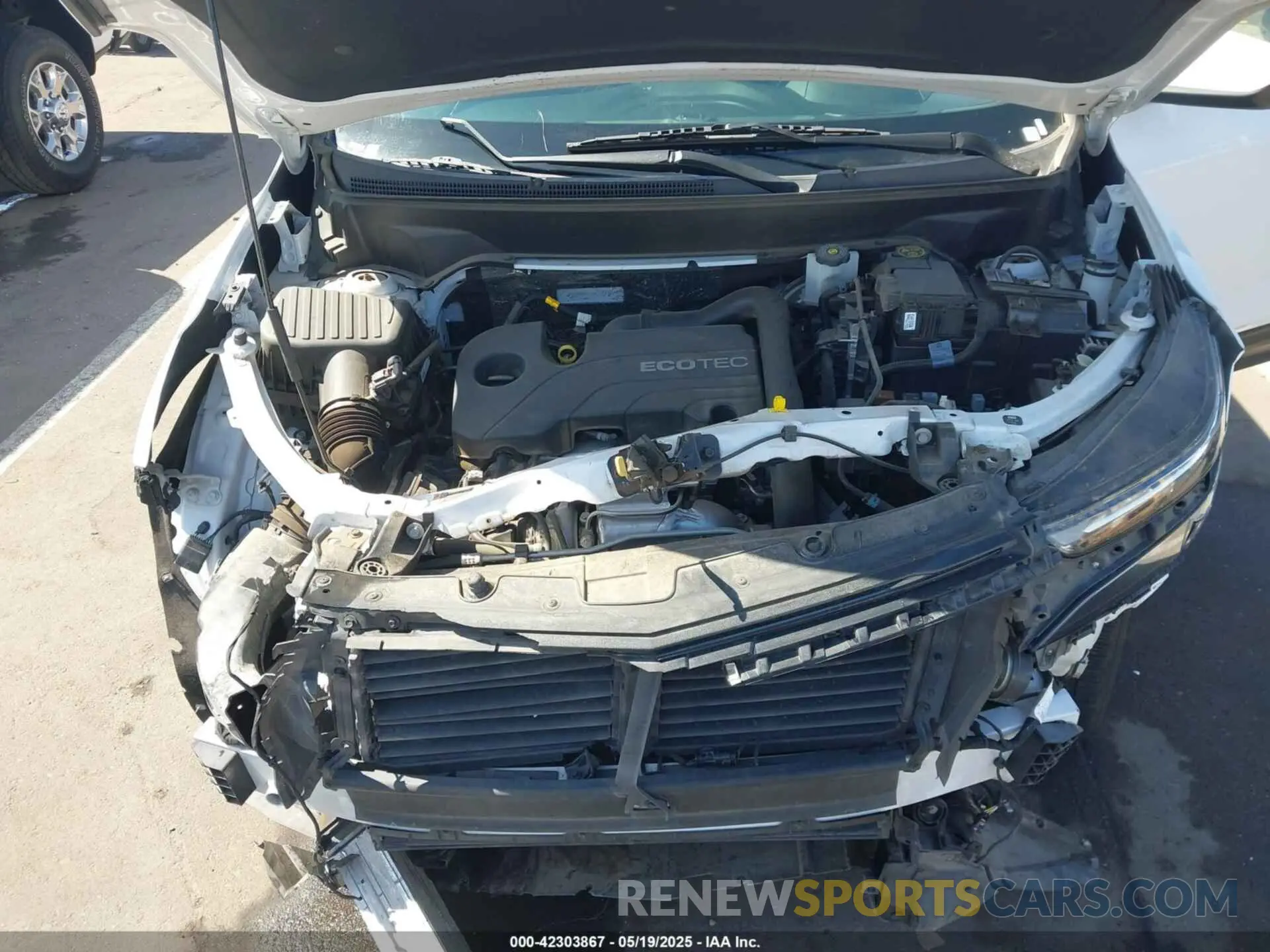 10 Photograph of a damaged car 3GNAXKEV9NL195100 CHEVROLET EQUINOX 2022