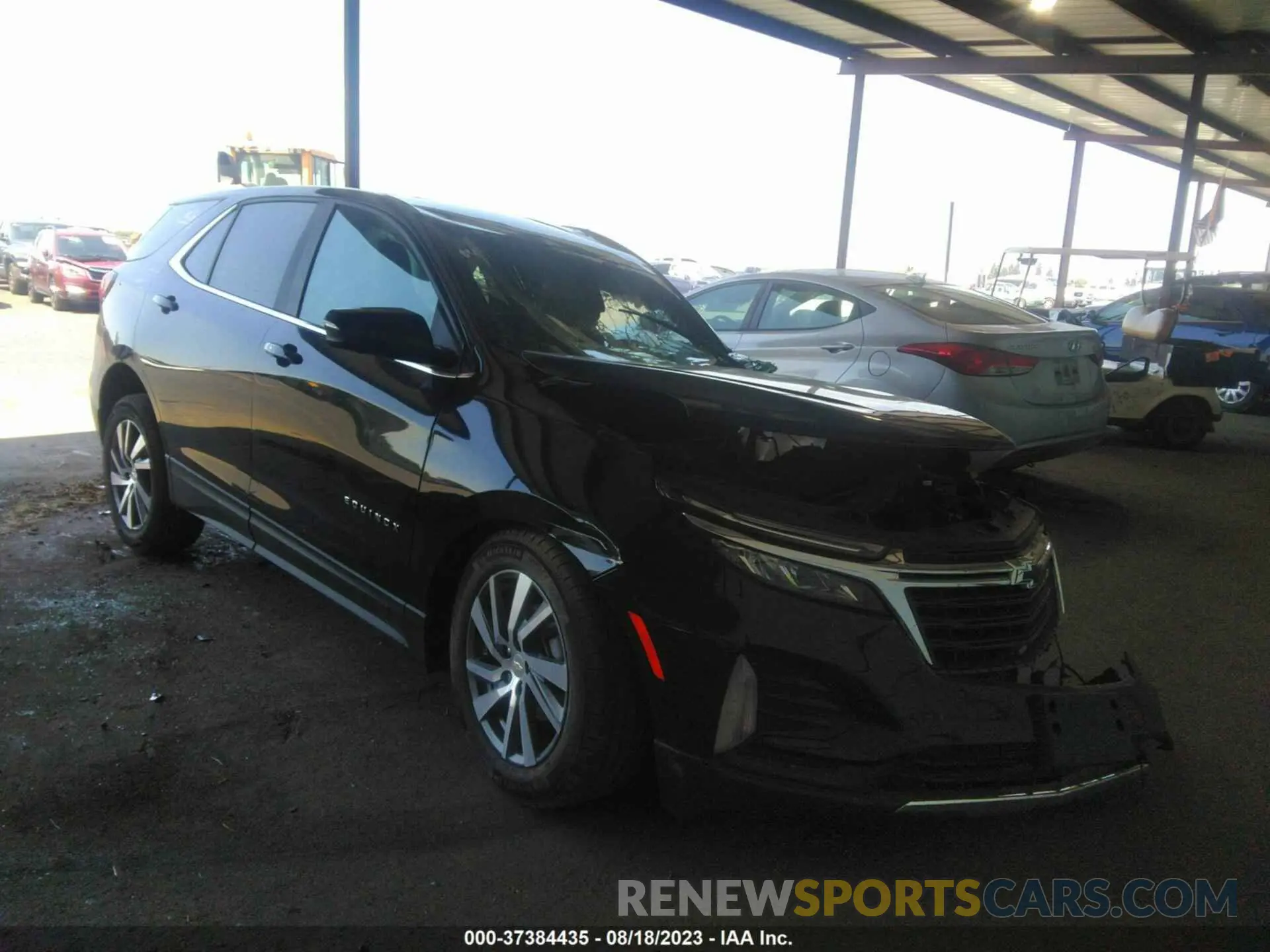 1 Photograph of a damaged car 3GNAXKEV9NL204149 CHEVROLET EQUINOX 2022