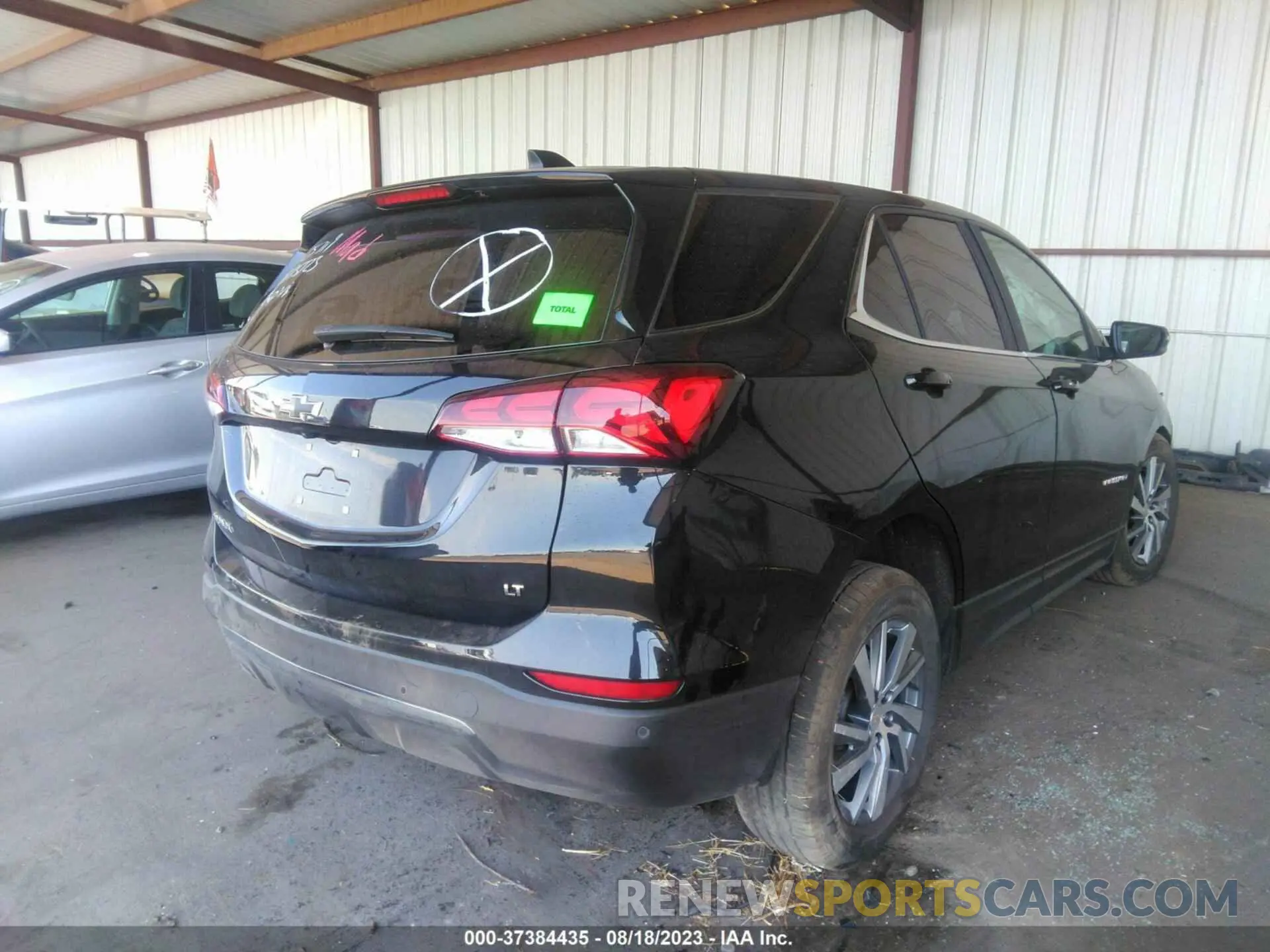 4 Photograph of a damaged car 3GNAXKEV9NL204149 CHEVROLET EQUINOX 2022