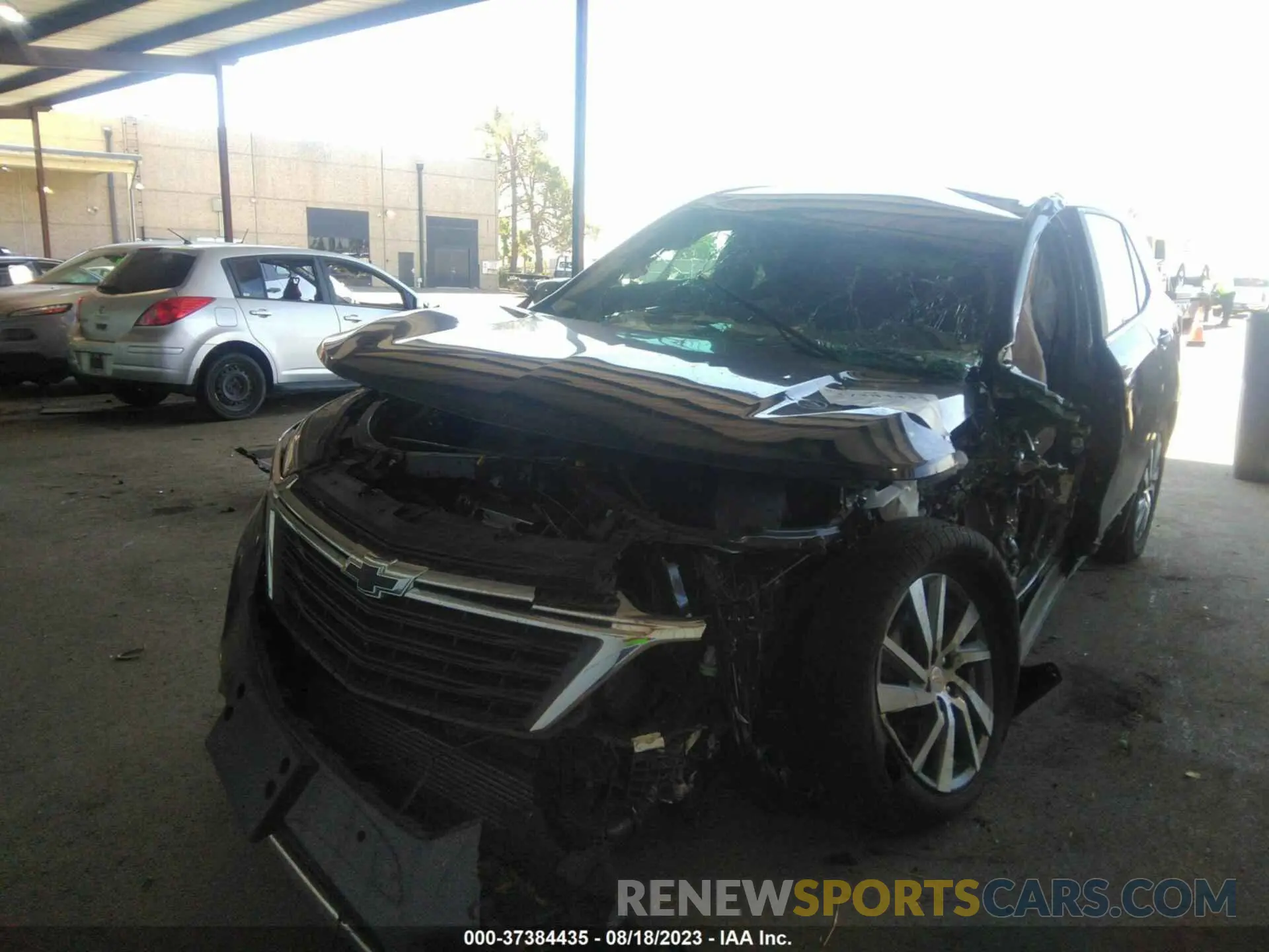6 Photograph of a damaged car 3GNAXKEV9NL204149 CHEVROLET EQUINOX 2022