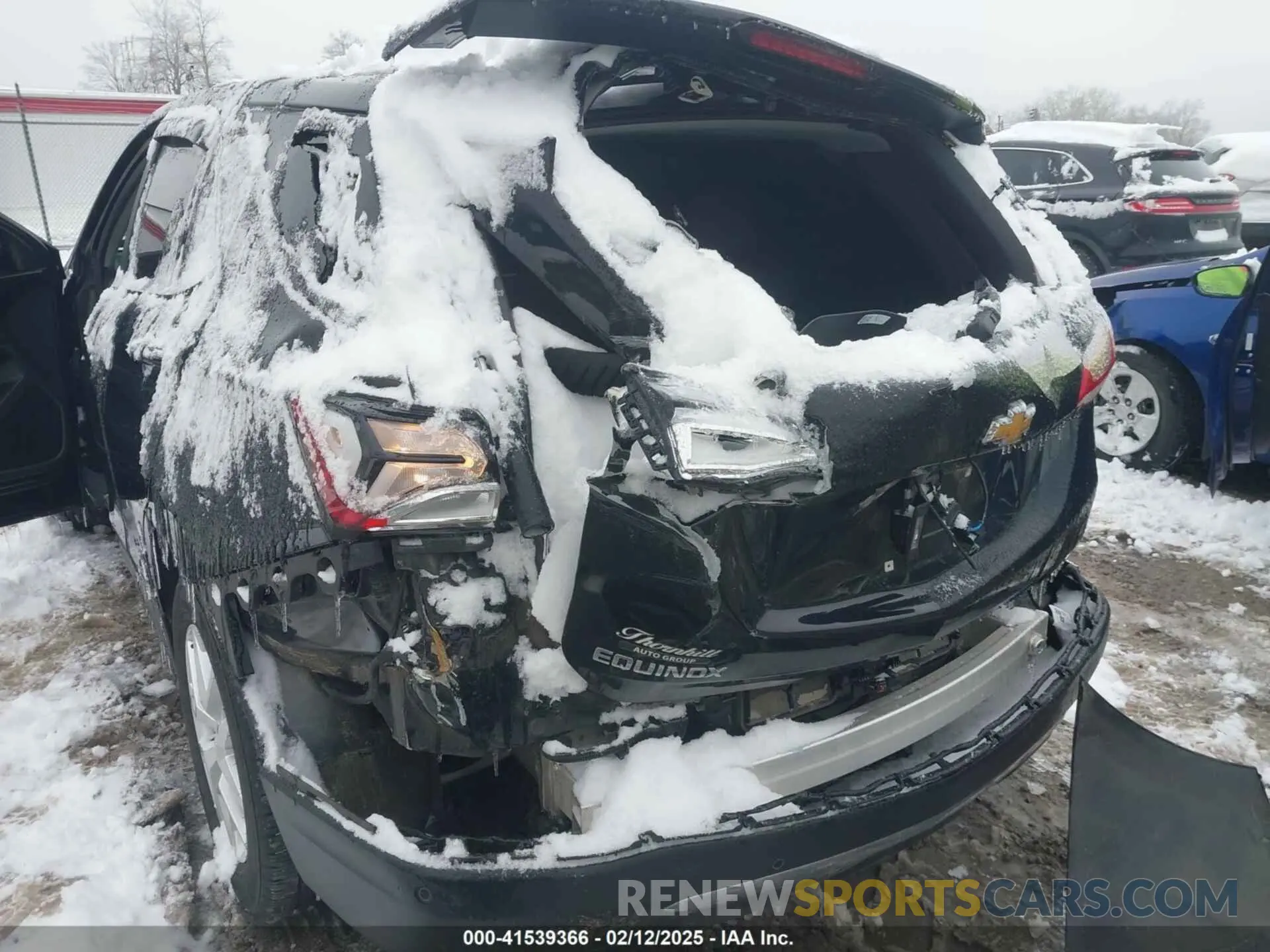6 Photograph of a damaged car 3GNAXKEV9NL209447 CHEVROLET EQUINOX 2022