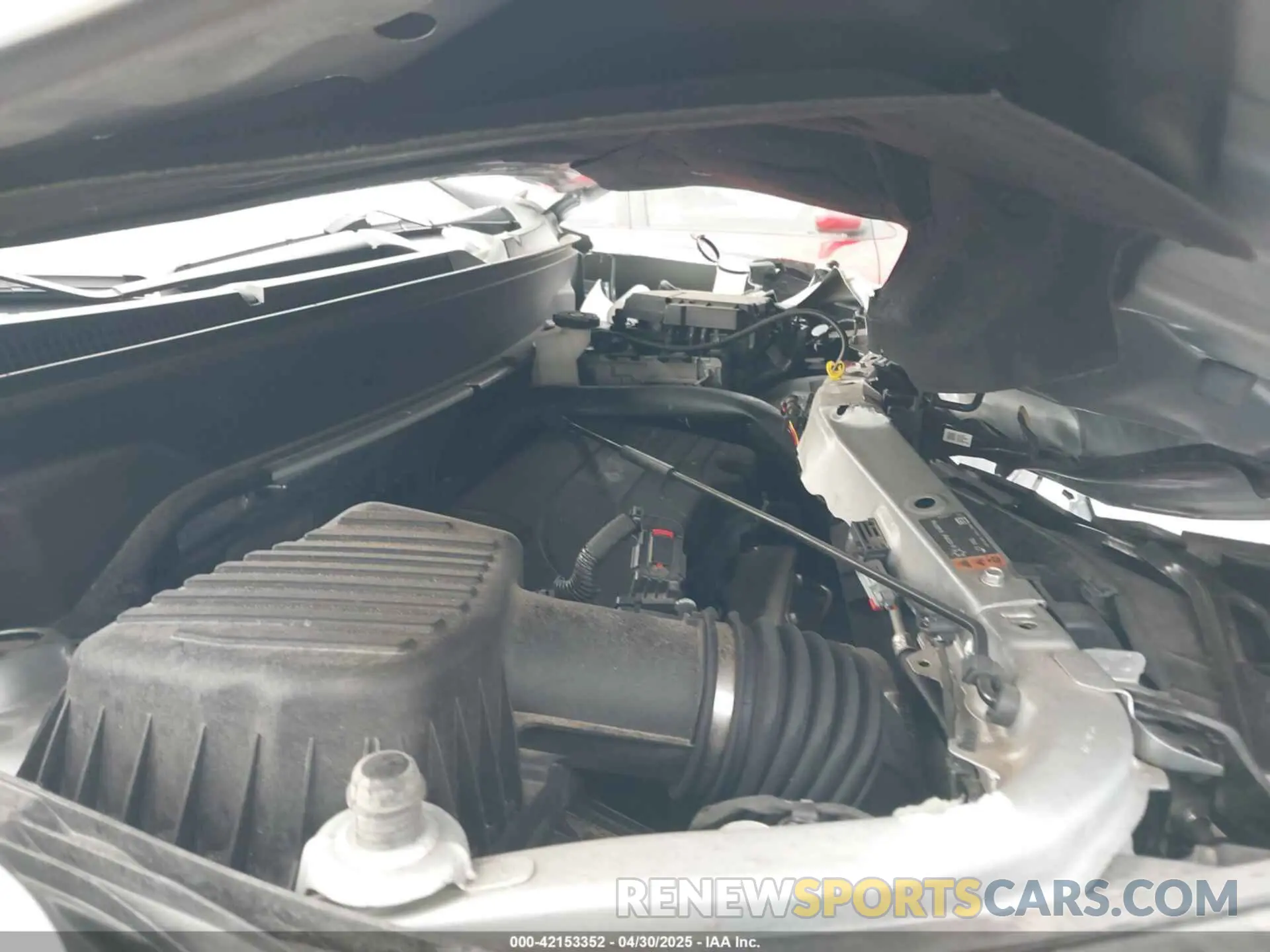 10 Photograph of a damaged car 3GNAXKEV9NL268398 CHEVROLET EQUINOX 2022