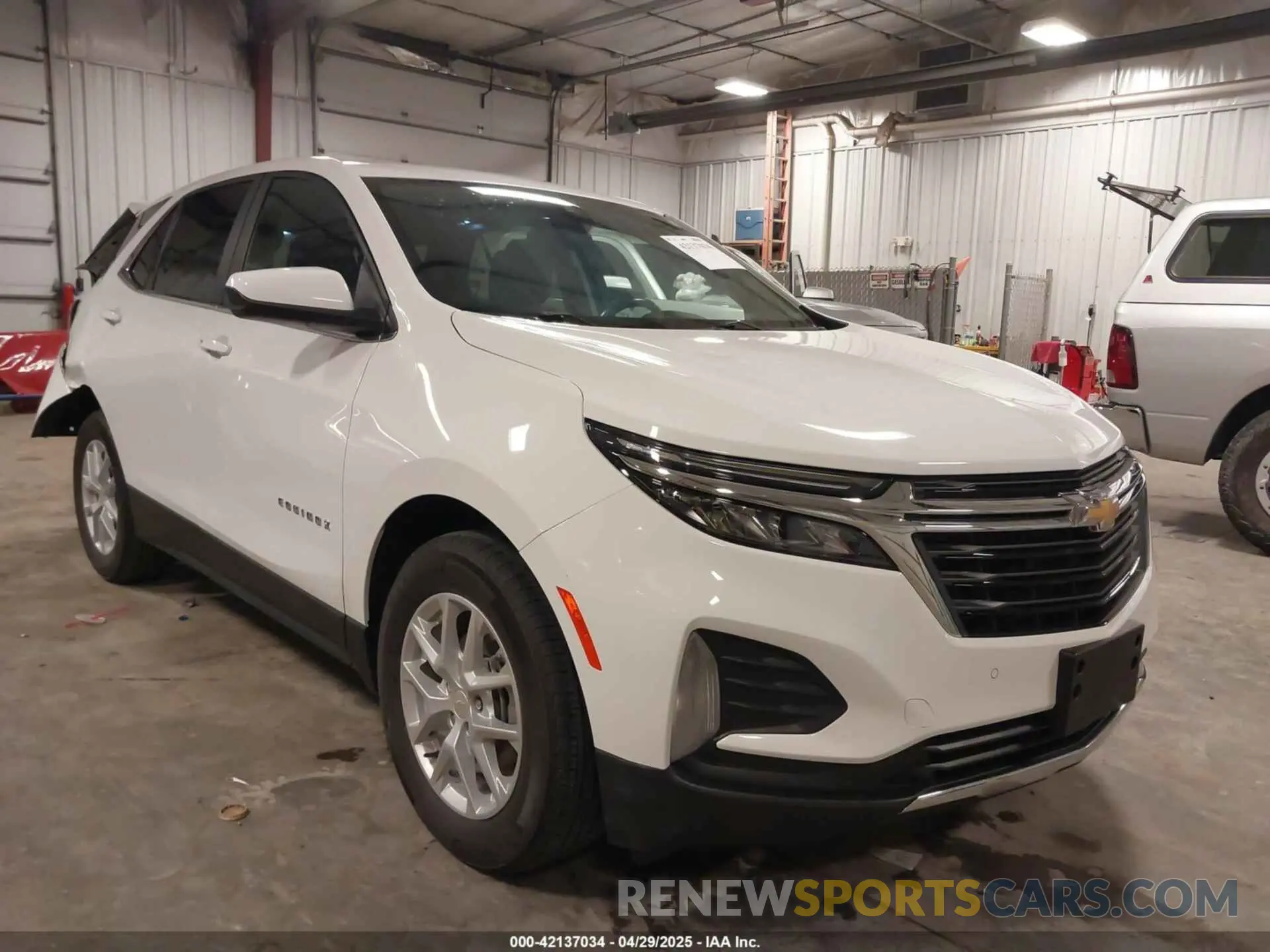 1 Photograph of a damaged car 3GNAXKEV9NL299117 CHEVROLET EQUINOX 2022