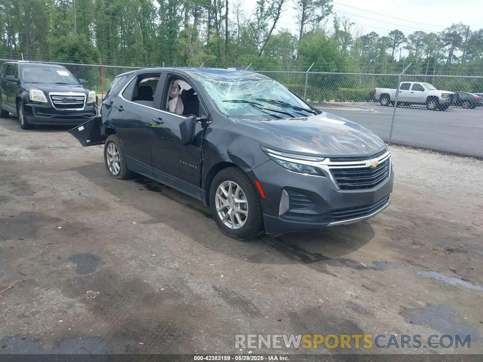 1 Photograph of a damaged car 3GNAXKEV9NS100234 CHEVROLET EQUINOX 2022