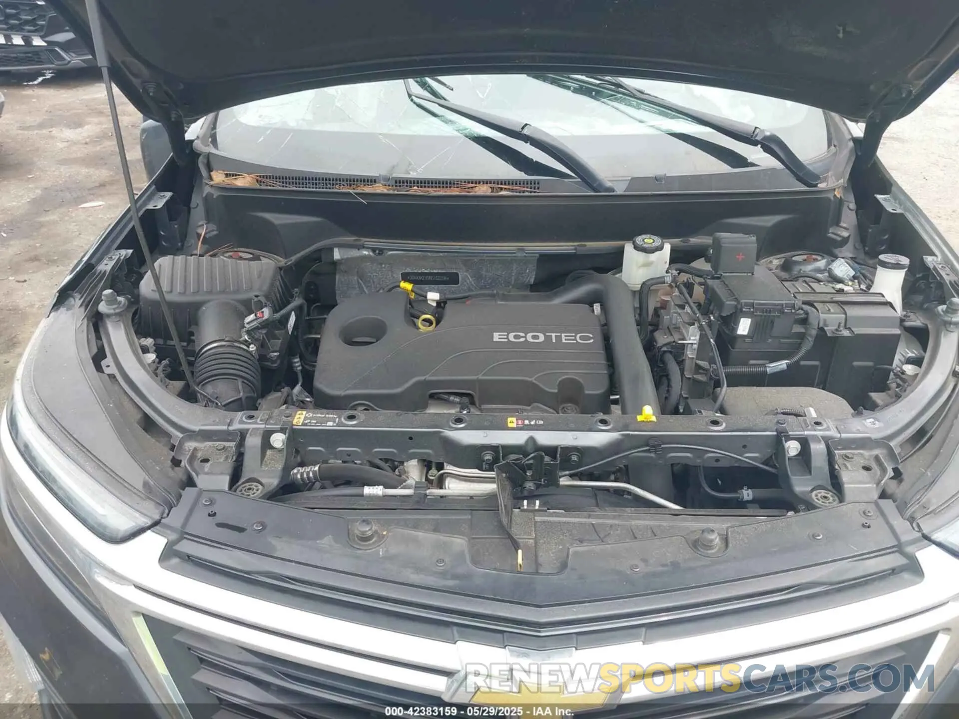 10 Photograph of a damaged car 3GNAXKEV9NS100234 CHEVROLET EQUINOX 2022