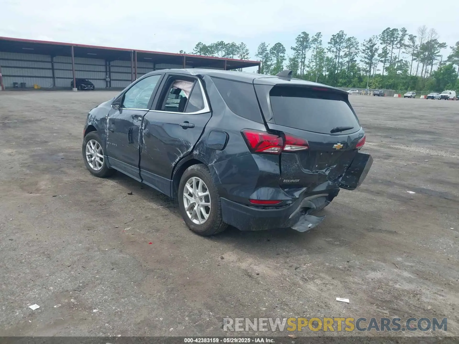 3 Photograph of a damaged car 3GNAXKEV9NS100234 CHEVROLET EQUINOX 2022