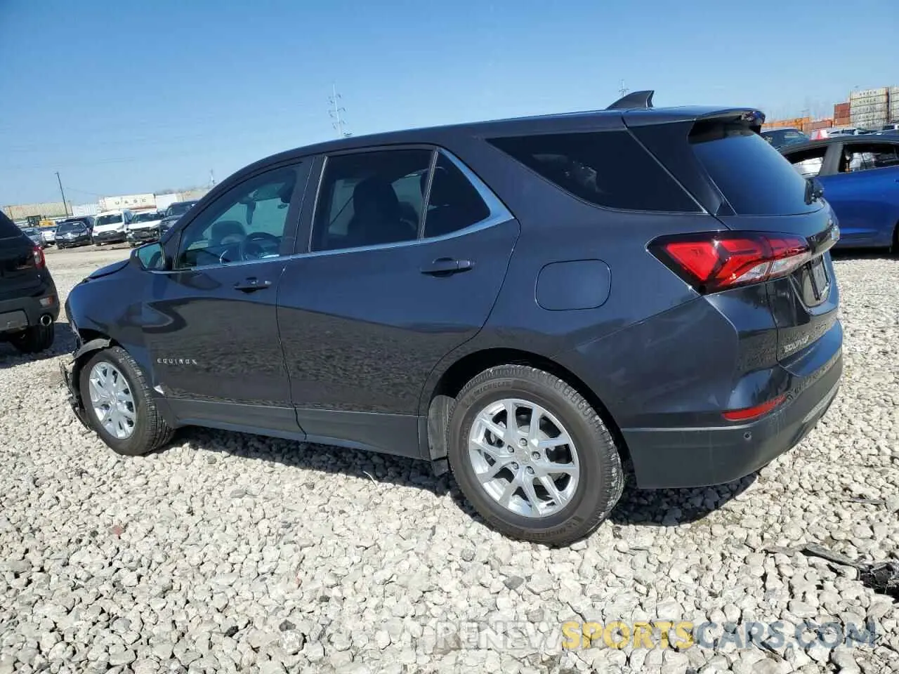 2 Photograph of a damaged car 3GNAXKEV9NS104848 CHEVROLET EQUINOX 2022