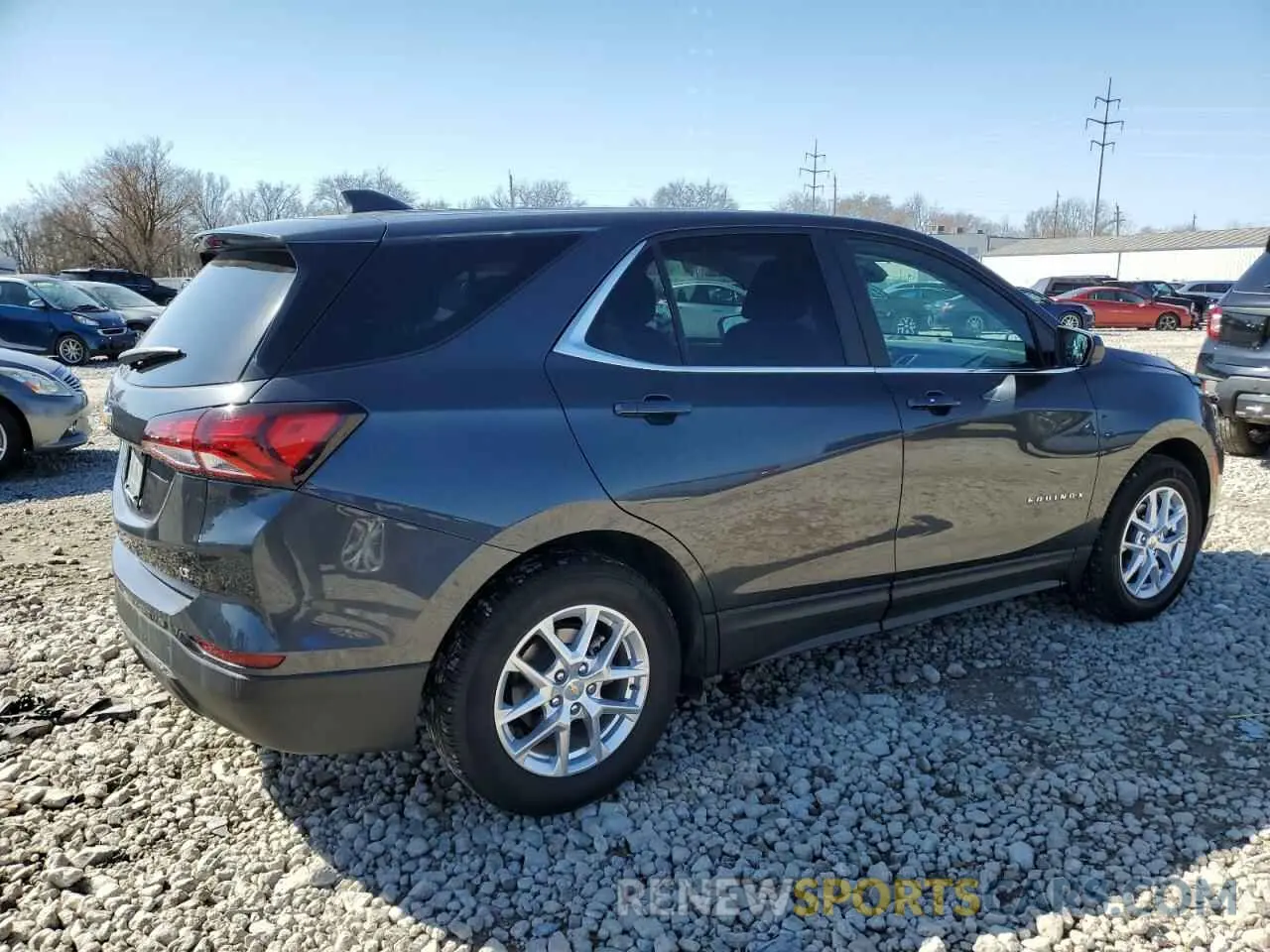 3 Photograph of a damaged car 3GNAXKEV9NS104848 CHEVROLET EQUINOX 2022
