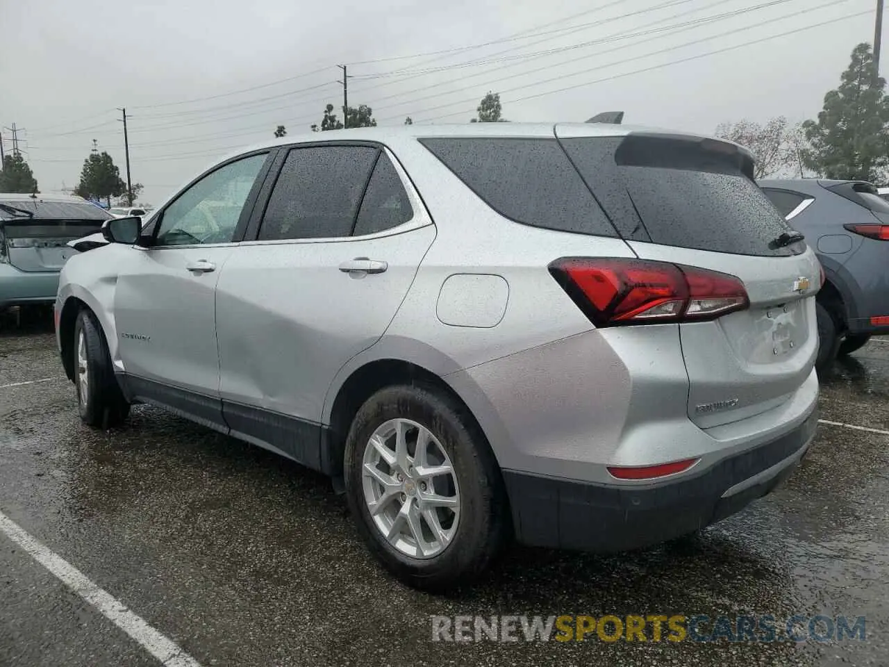 2 Photograph of a damaged car 3GNAXKEV9NS188699 CHEVROLET EQUINOX 2022