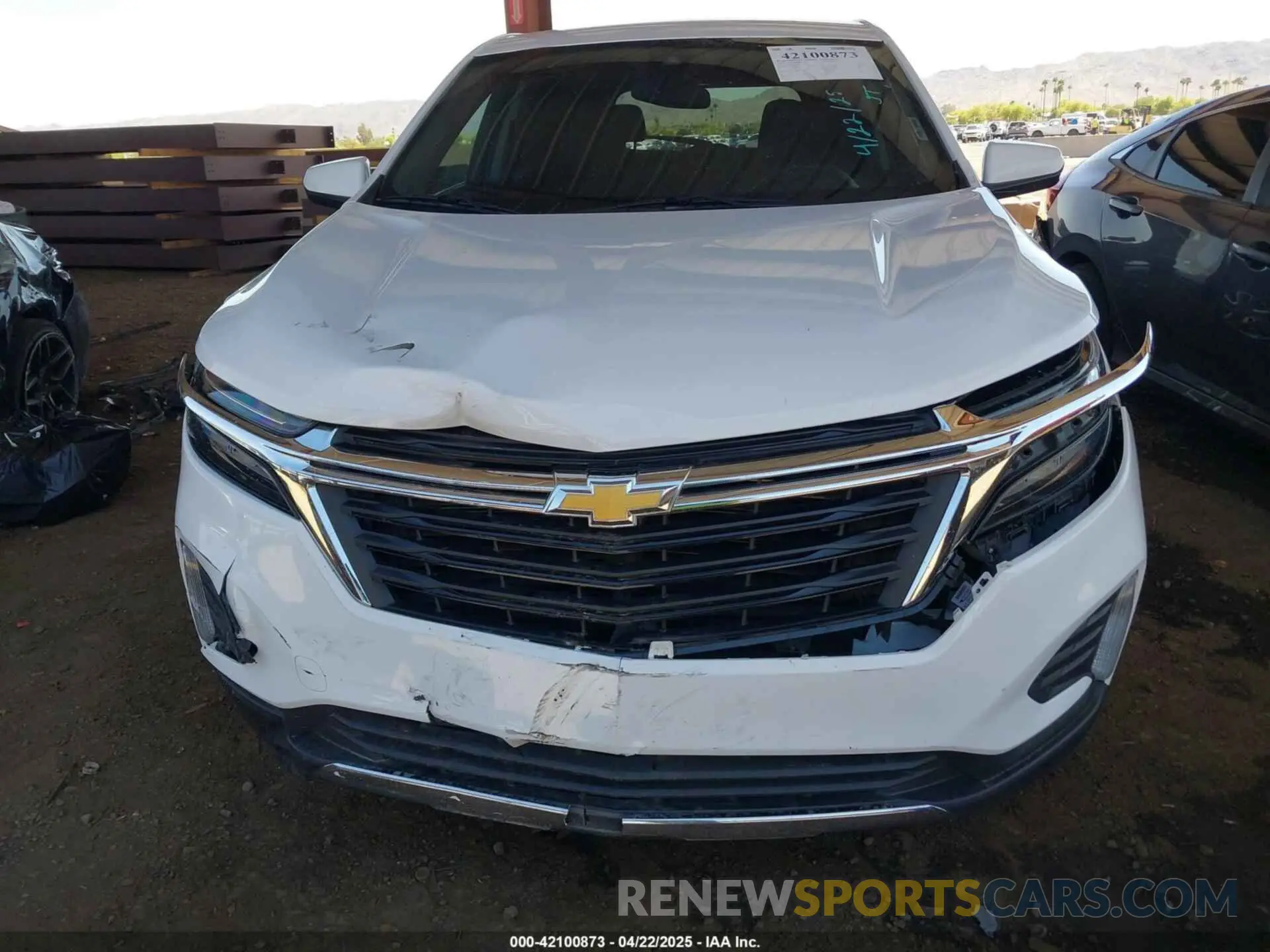 6 Photograph of a damaged car 3GNAXKEVXNL212003 CHEVROLET EQUINOX 2022