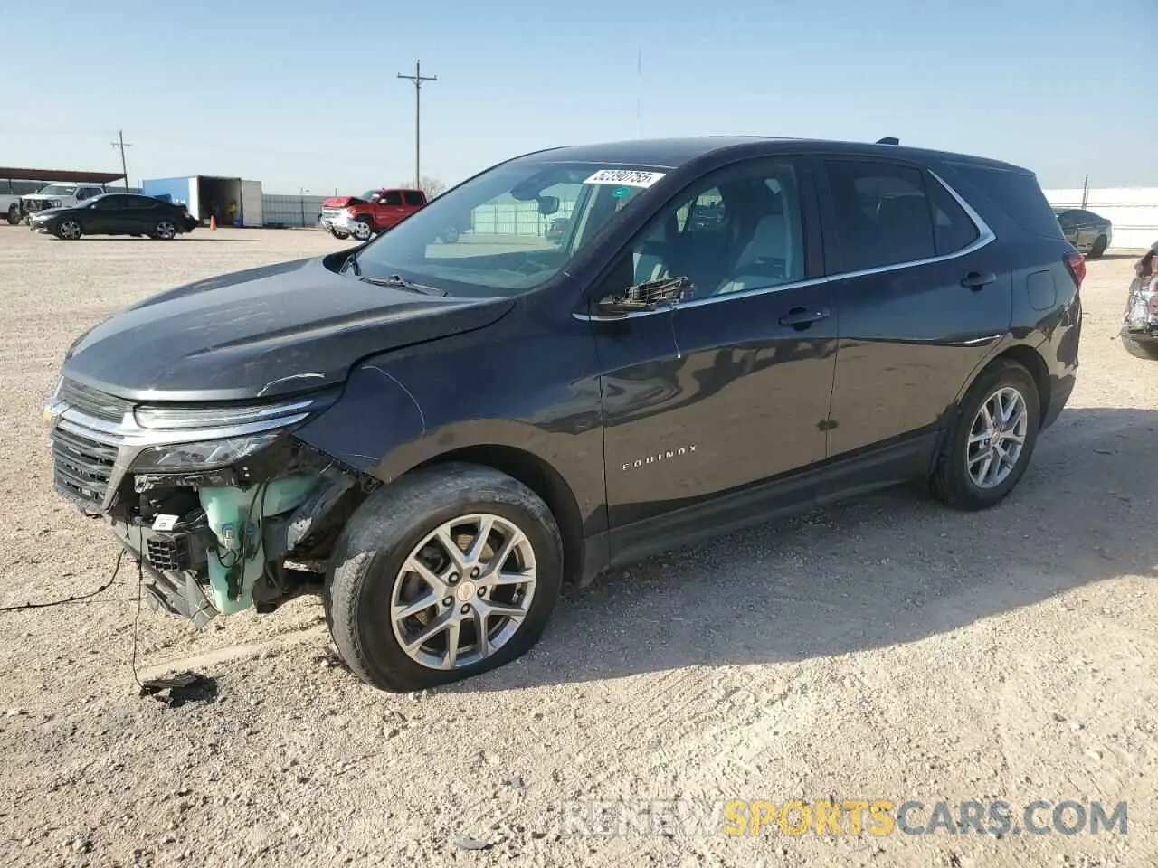 1 Photograph of a damaged car 3GNAXKEVXNS201802 CHEVROLET EQUINOX 2022