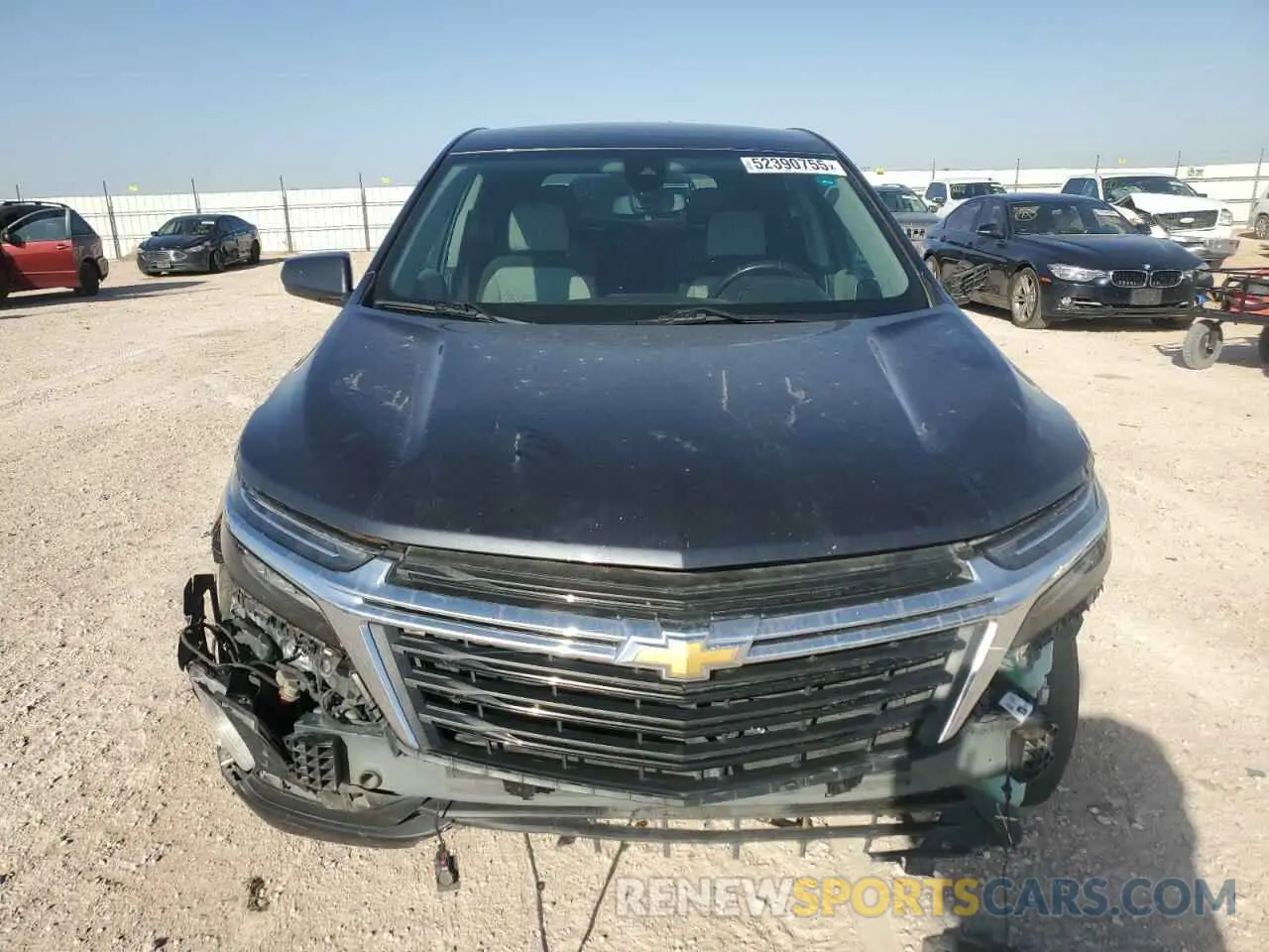 5 Photograph of a damaged car 3GNAXKEVXNS201802 CHEVROLET EQUINOX 2022