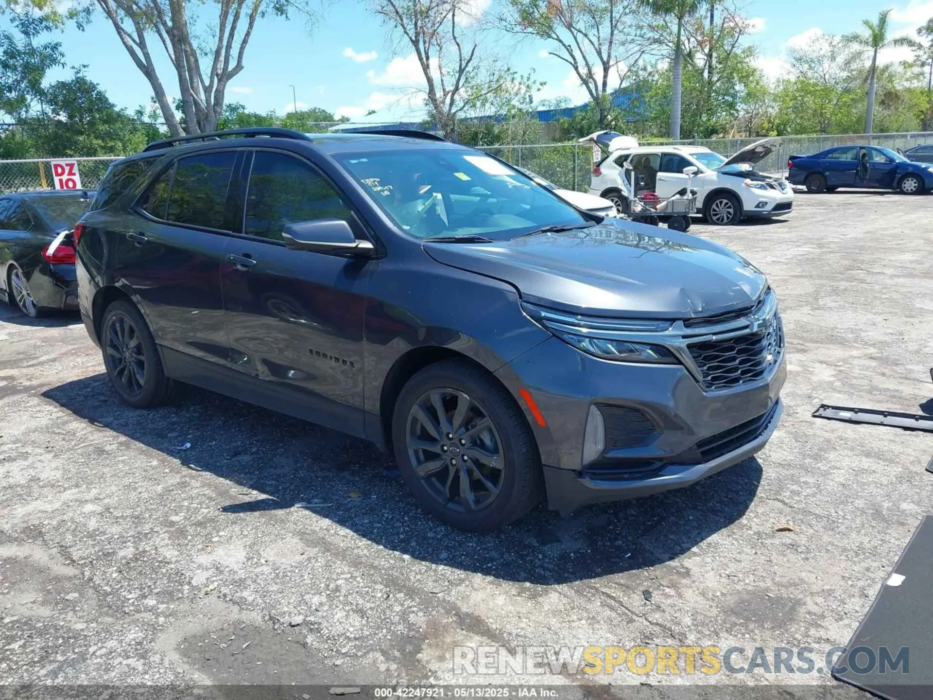 1 Photograph of a damaged car 3GNAXMEV0NS105933 CHEVROLET EQUINOX 2022