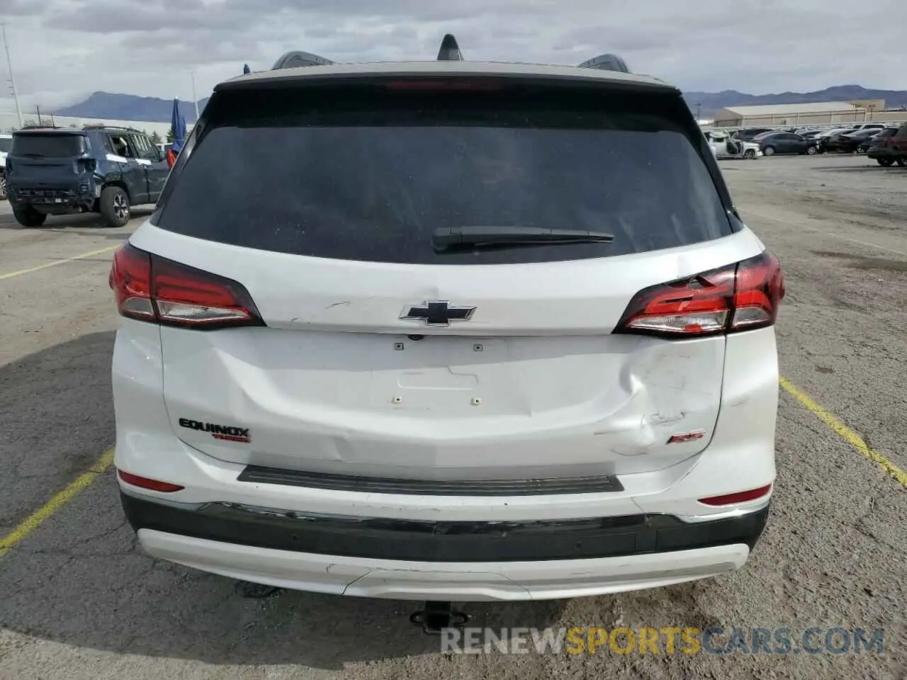 6 Photograph of a damaged car 3GNAXMEV0NS186609 CHEVROLET EQUINOX 2022