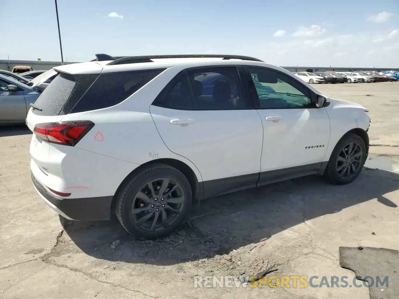 3 Photograph of a damaged car 3GNAXMEV0NS200363 CHEVROLET EQUINOX 2022