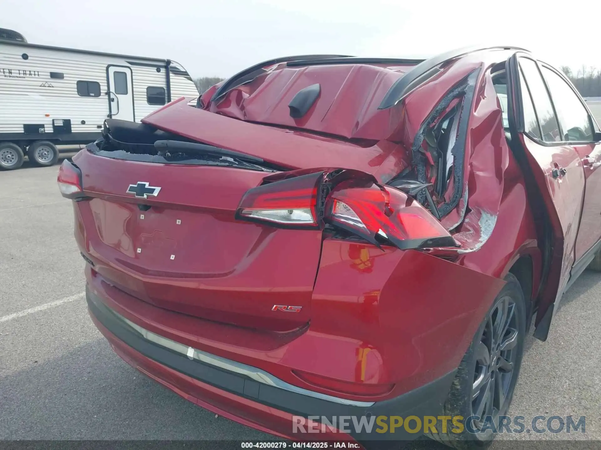 6 Photograph of a damaged car 3GNAXMEV4NS167755 CHEVROLET EQUINOX 2022