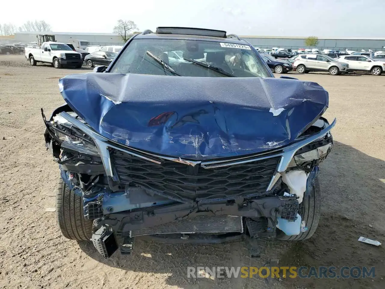 5 Photograph of a damaged car 3GNAXMEV4NS235570 CHEVROLET EQUINOX 2022