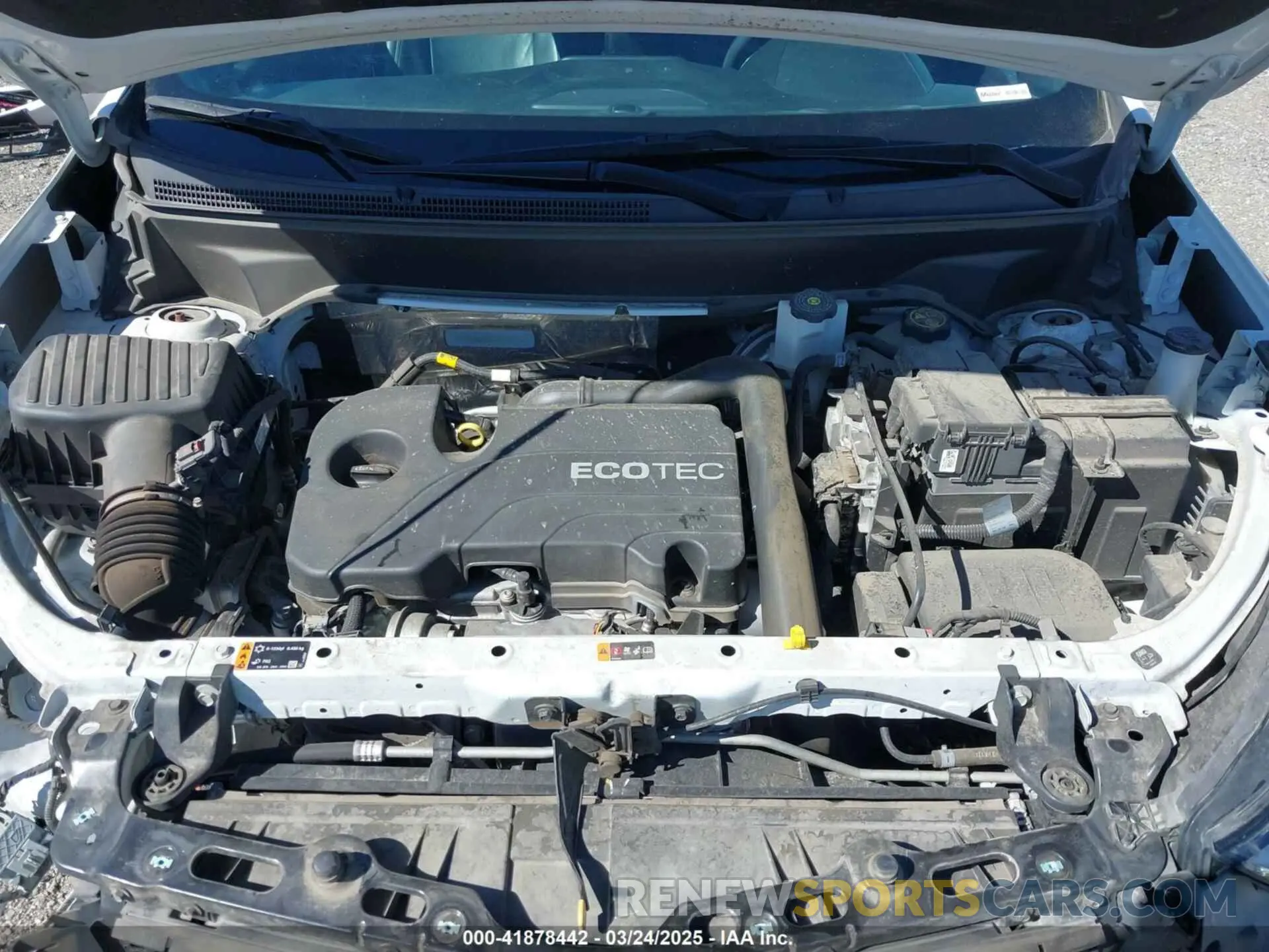 10 Photograph of a damaged car 3GNAXMEV6NS106441 CHEVROLET EQUINOX 2022