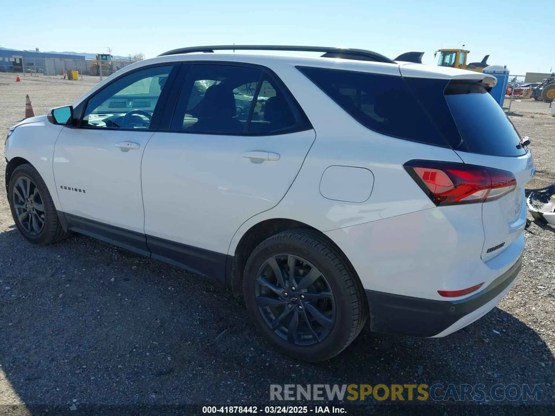 3 Photograph of a damaged car 3GNAXMEV6NS106441 CHEVROLET EQUINOX 2022