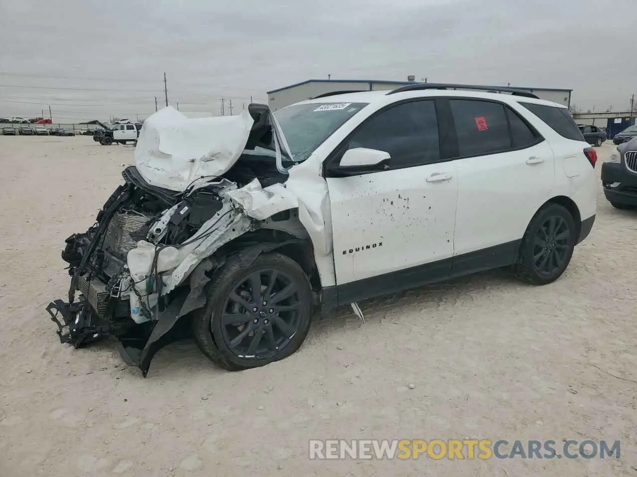 1 Photograph of a damaged car 3GNAXMEV8NS116646 CHEVROLET EQUINOX 2022