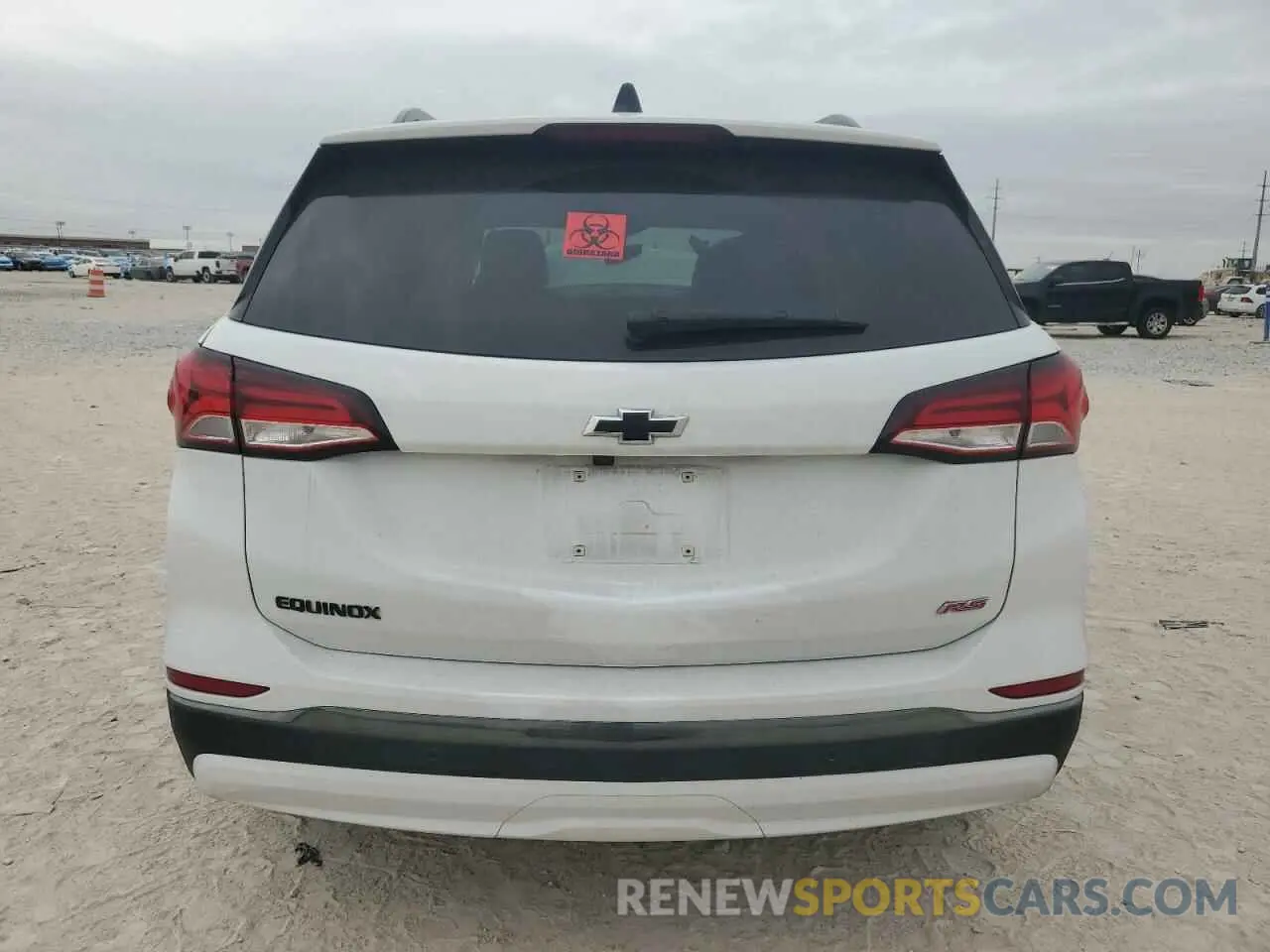 6 Photograph of a damaged car 3GNAXMEV8NS116646 CHEVROLET EQUINOX 2022