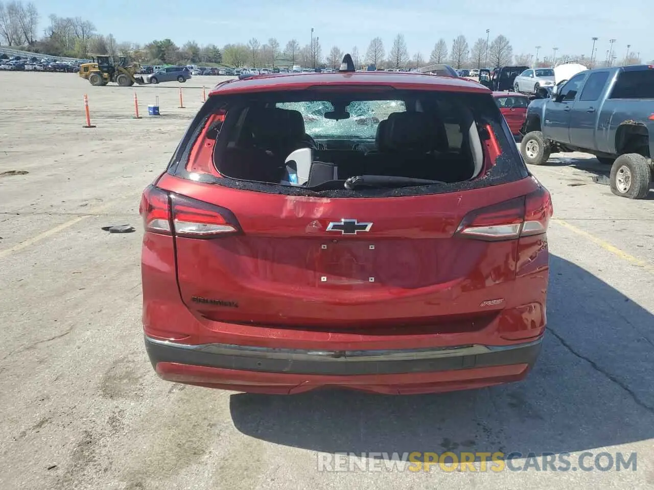 6 Photograph of a damaged car 3GNAXMEV8NS134161 CHEVROLET EQUINOX 2022