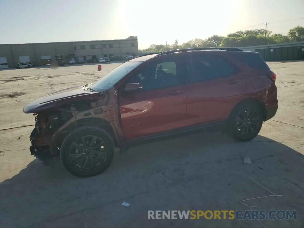 1 Photograph of a damaged car 3GNAXMEV8NS154152 CHEVROLET EQUINOX 2022
