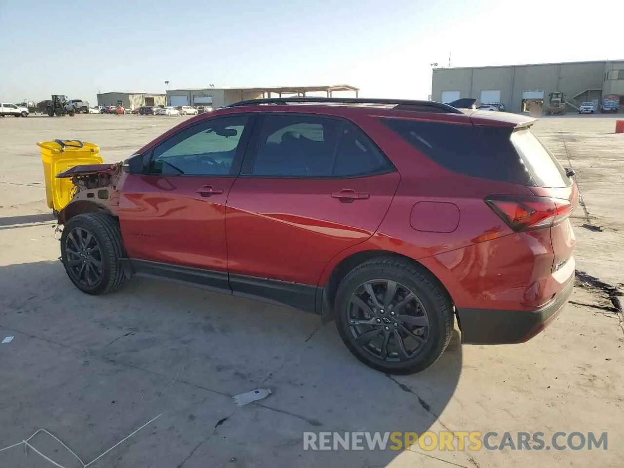 2 Photograph of a damaged car 3GNAXMEV8NS154152 CHEVROLET EQUINOX 2022