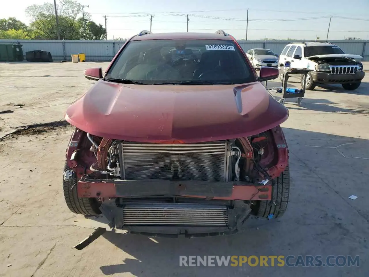 5 Photograph of a damaged car 3GNAXMEV8NS154152 CHEVROLET EQUINOX 2022