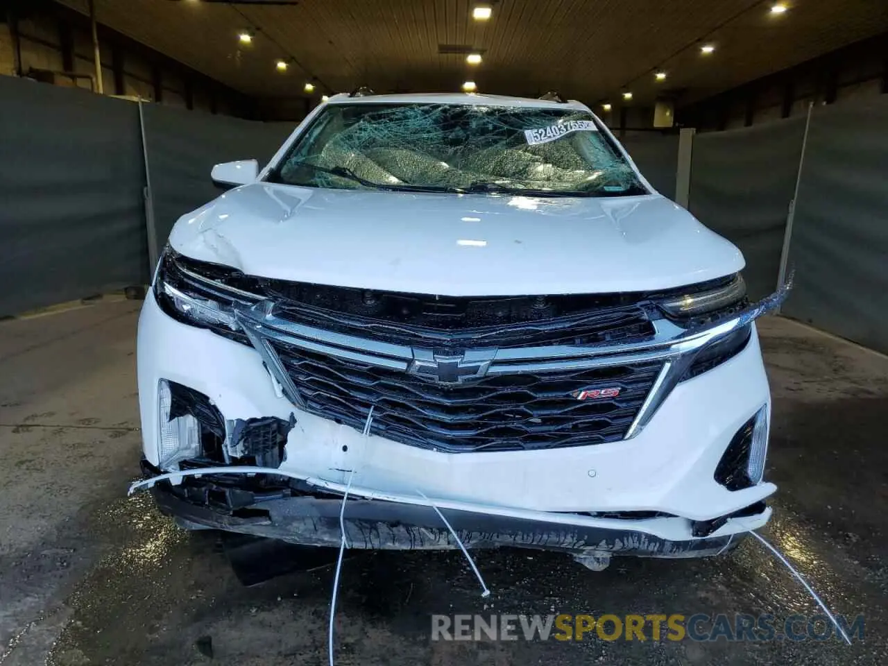 5 Photograph of a damaged car 3GNAXMEV8NS223325 CHEVROLET EQUINOX 2022