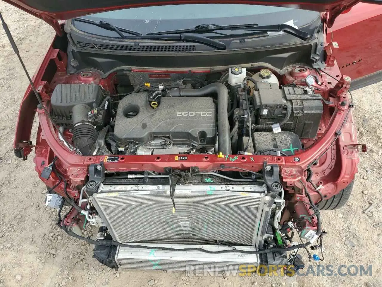 12 Photograph of a damaged car 3GNAXMEV9NS144777 CHEVROLET EQUINOX 2022