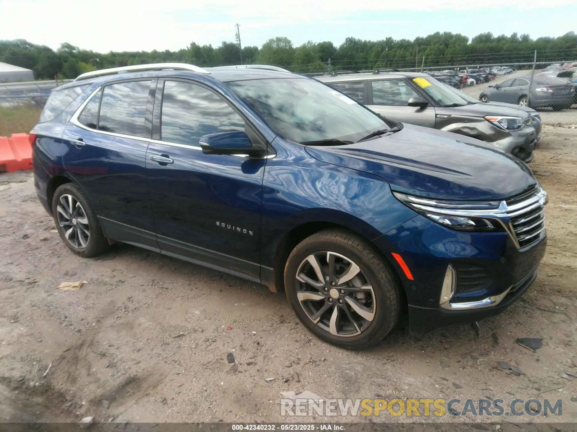 1 Photograph of a damaged car 3GNAXNEV1NS182042 CHEVROLET EQUINOX 2022