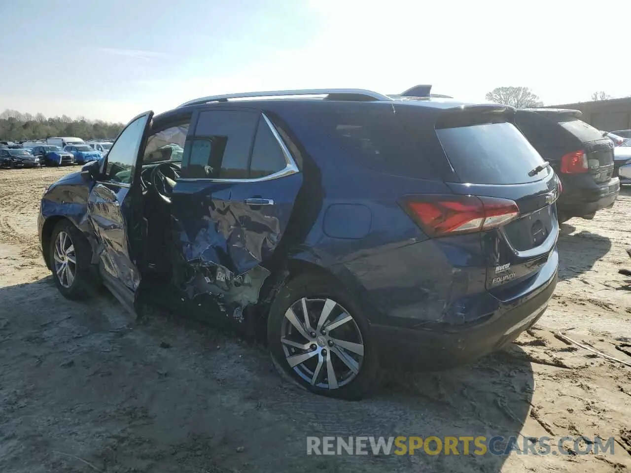 2 Photograph of a damaged car 3GNAXNEV1NS211989 CHEVROLET EQUINOX 2022