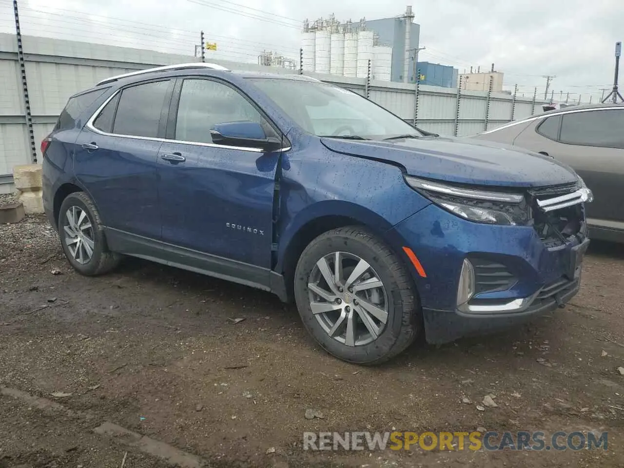 4 Photograph of a damaged car 3GNAXNEV2NS224587 CHEVROLET EQUINOX 2022