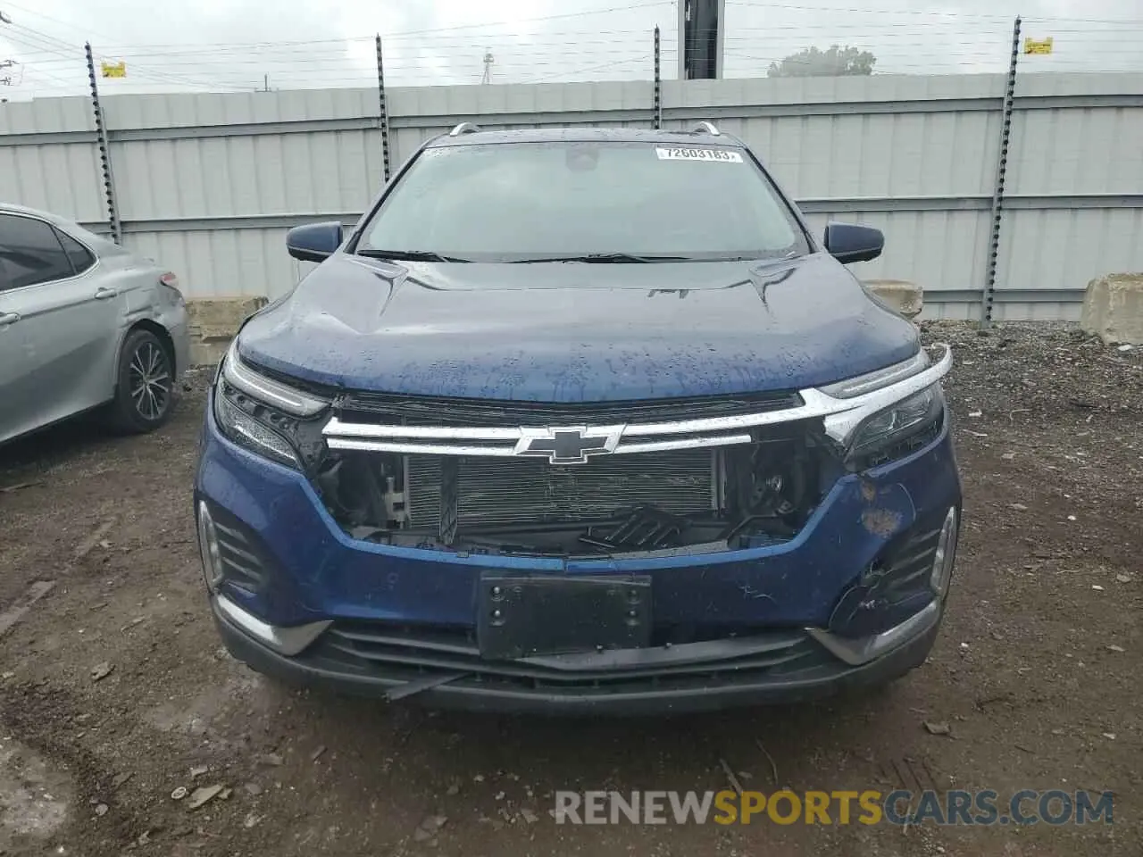 5 Photograph of a damaged car 3GNAXNEV2NS224587 CHEVROLET EQUINOX 2022