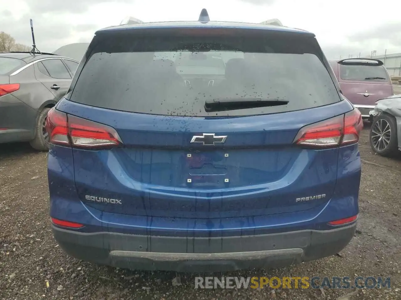 6 Photograph of a damaged car 3GNAXNEV2NS224587 CHEVROLET EQUINOX 2022