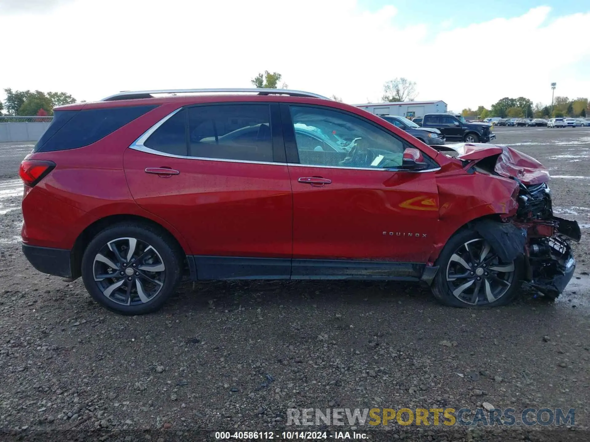 13 Photograph of a damaged car 3GNAXNEV6NS171652 CHEVROLET EQUINOX 2022
